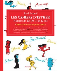Coffret Les Cahiers d'Esther - 3 tomes - Histoires de mes 10,11, et 12 ans