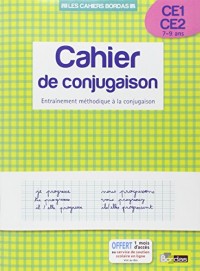 Cahier de conjugaison CE1/CE2