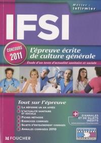 IFSI l'épreuve écrite de culture générale concours 2011