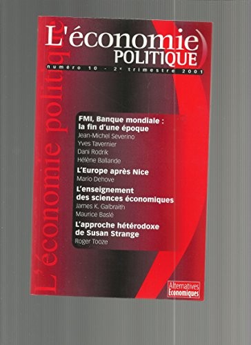 Revue économie politique n°10