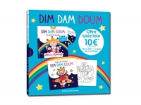 Dim Dam Doum : 2 volumes : Au dodo les doudous ; Cahier de coloriages (1CD audio)