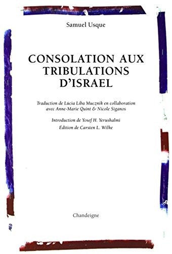 Consolation aux tribulations d'Israël 1553
