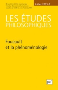 Les études philosophiques 2013 - n° 3