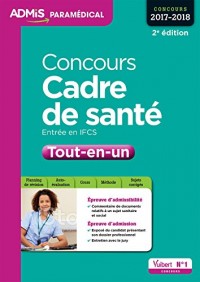 Concours Cadre de santé - Entrée en IFCS - Tout-en-un - Concours 2016-2017