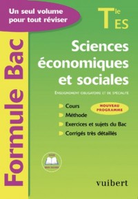 Formule Bac : Sciences économiques et sociales, terminale ES : Enseignement obligatoire et de spécialité