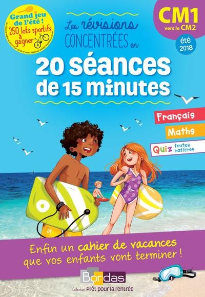 Prêt pour la rentrée! CM1 vers le CM2- Cahier de vacances