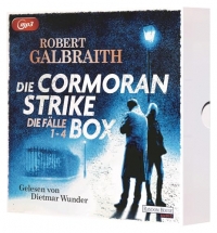 Die Cormoran Strike Box (AT): Der Ruf des Kuckucks - Der Seidenspinner - Die Ernte des Bösen - Weißer Tod