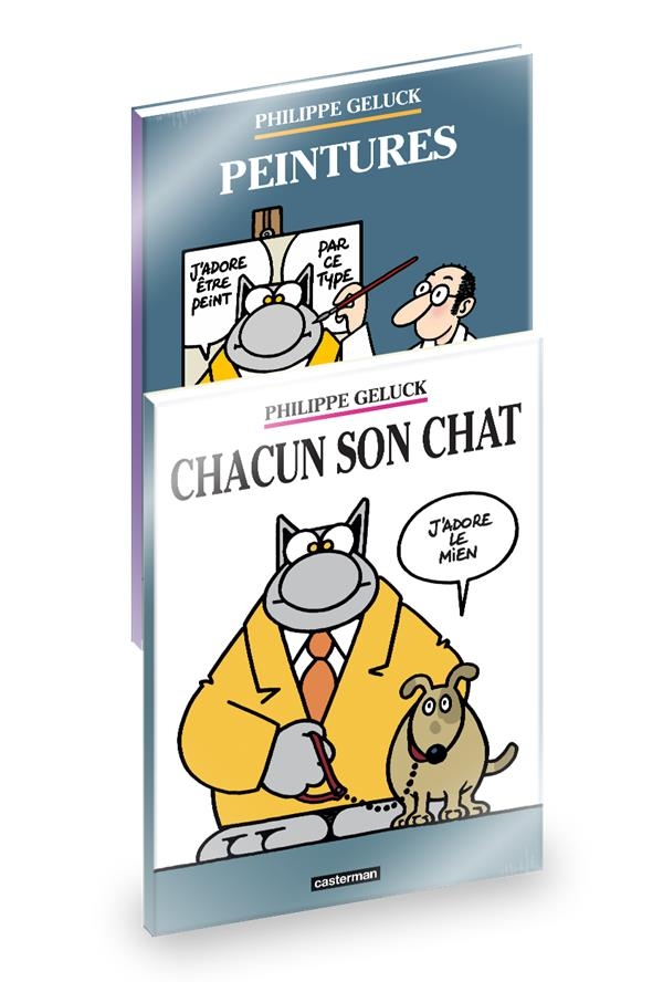 Pack 2 albums : le chat t21 + peintures