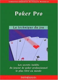 Smir - 17360 - Livre - Poker Pro la technique du jeu par Jr. Hellmuth