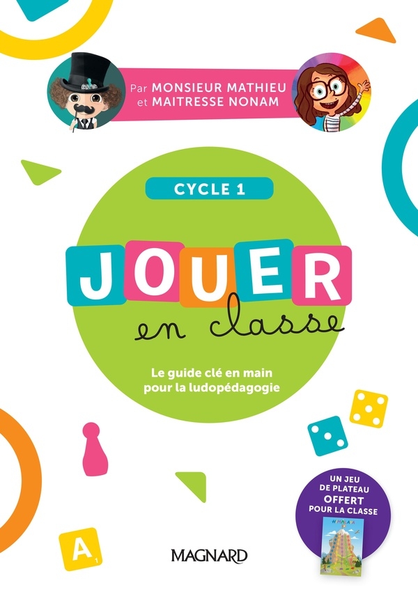 Jouer en classe cycle 1 (2025) - Guide enseignant + Plateau de jeu + Matériel