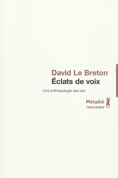 Éclats de voix : une anthropologie des voix