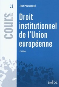 Droit institutionnel de l'Union européenne