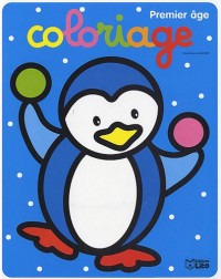 Coloriage premier age : le pingouin - Dès 2 ans (périmé)