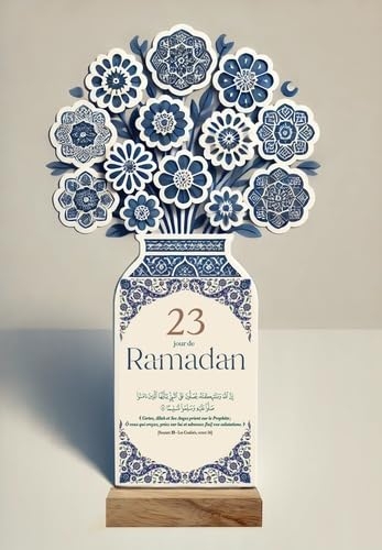 Calendrier fleuri du ramadan - 30 cartes de sagesse: 30 cartes de sagesse