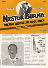 Nestor Burma : Micmac moche au Boul'mich N° 2