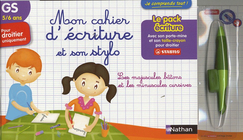 Mon Cahier d'écriture GS Droitier