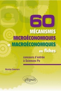 60 Mécanismes Microéconomiques et Macroéconomiques en Fiches Concours d'Entrée à Sciences Po