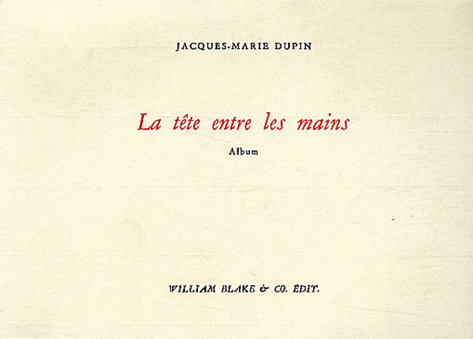 La tête entre les mains