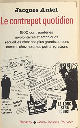 Le Contrepet quotidien