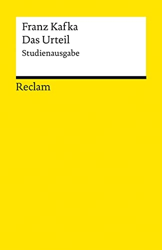 Das Urteil: Studienausgabe