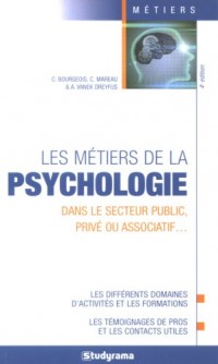 Les métiers de la psychologie