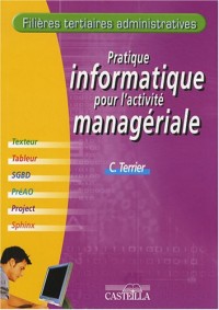 Pratique informatique pour l'activité managériale