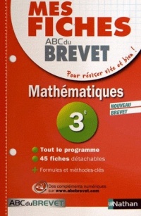 Mes Fiches ABC du BREVET Mathématiques 3e