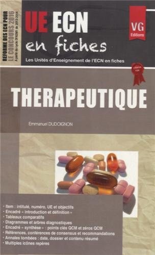 Thérapeutique