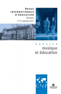 Musique et éducation - Revue internationale d'éducation sèvres 75