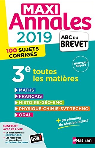 Maxi Annales ABC du Brevet 2019