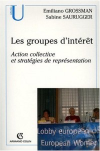Les groupes d'intérêt : Action collective et stratégies de représentation