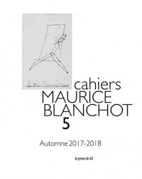 Cahiers Maurice Blanchot N  05