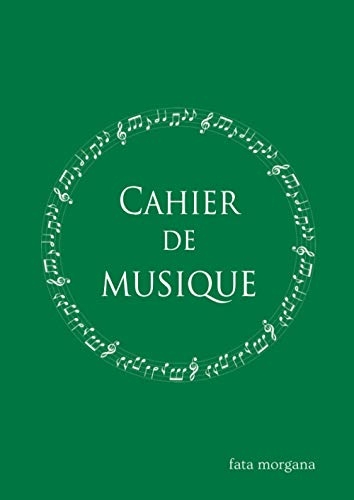 Cahier de musique: Carnet de 108 pages de partitions (10 portées par page) - 21×29,7 cm