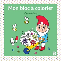 Mini bloc à colorier Au pays du calme: Les contes