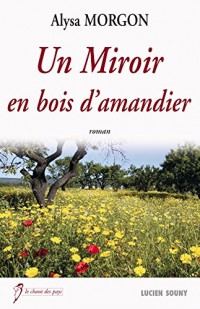 Miroir en bois d'amandier