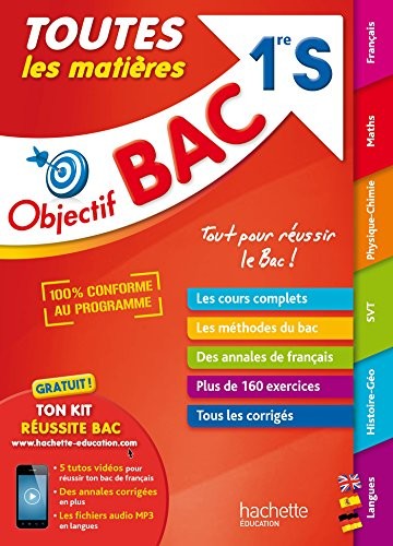 Objectif Bac - Toutes les matières 1ère S