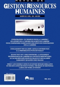 Gestion des Ressources Humaines 132: L'engagement des salariés : quelle contribution à la performance d'une mutuelle ? (2024)
