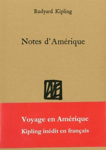 Notes d'Amérique