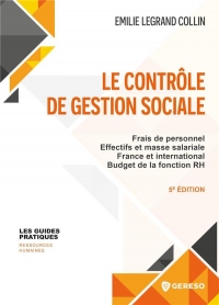 Le contrôle de gestion sociale: Frais de personnel - Effectifs et masse salariale - Budget de la fonction RH