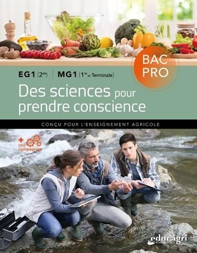 Des sciences pour prendre conscience Bac Pro EG1 (2de) MG1 (1re et Tle)
