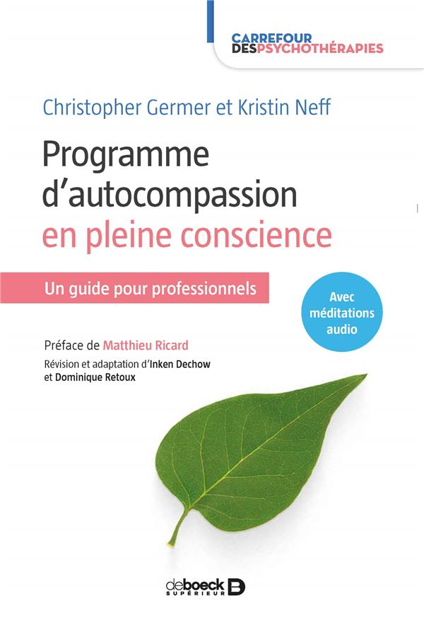 Programme d'Auto-Compassion en Pleine Consciente