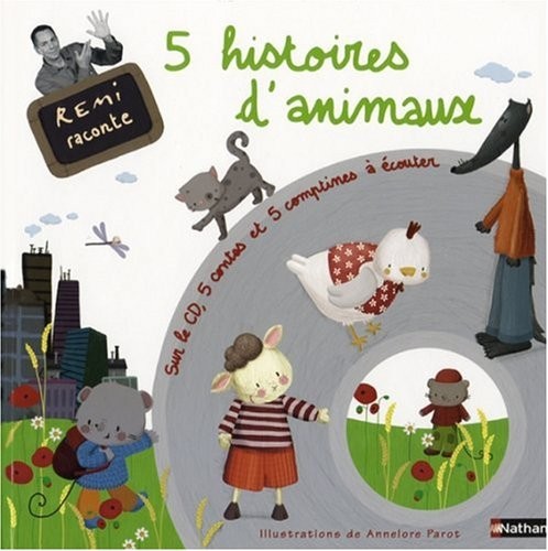5 histoires d'animaux (1CD audio)