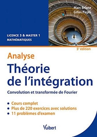 Analyse : Théorie de l'intégration