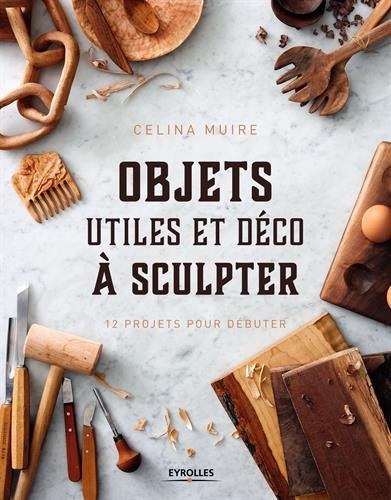 Objets utiles et déco à sculpter: 12 projets pour débuter