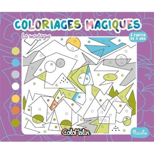 La montagne : Coloriages magiques