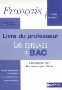 FRANCAIS EPR BAC METH TECH LYC