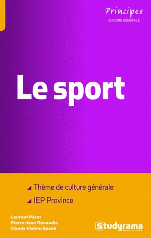 Le sport, thème de culture générale aux concours d'entrées des IEP de Provinces