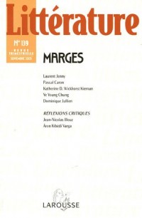 Littérature, N° 139, Septembre 20 : Marges