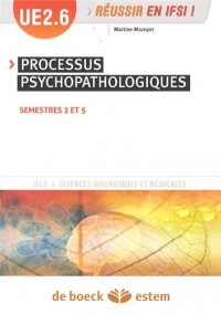 UE 2.6 - Processus psychopathologiques - Semestres 2 et 5