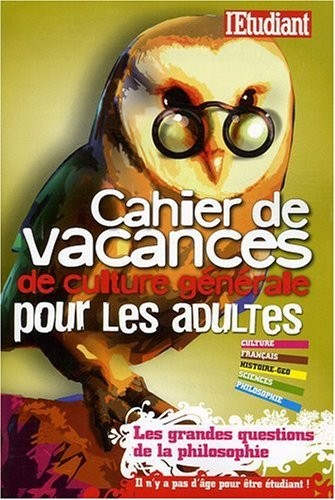 Cahier de vacances de culture générale pour les adultes
